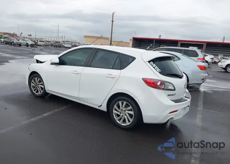 2012 Mazda Mazda3 I Touring z USA, uszkodzony, nr VIN JM1BL1L71C1695764